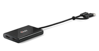 Club 3D Adapter USB-C USB A> 2x HDMI 4Ka60Hz St/Bu retail - Adapter - Digital/Daten