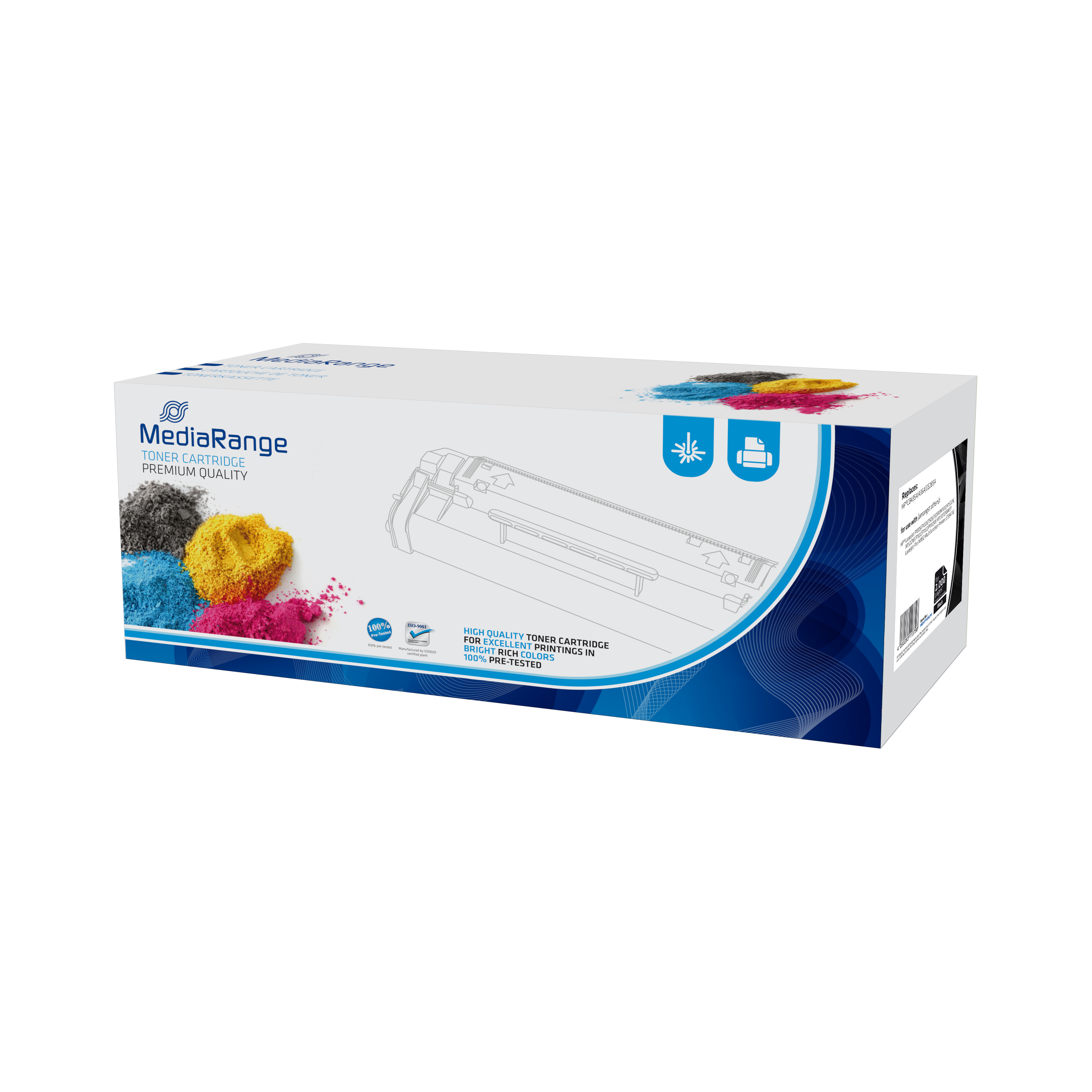 MediaRange MRHPT436UNI Cartouche de toner 1 pi�ce(s) Noir