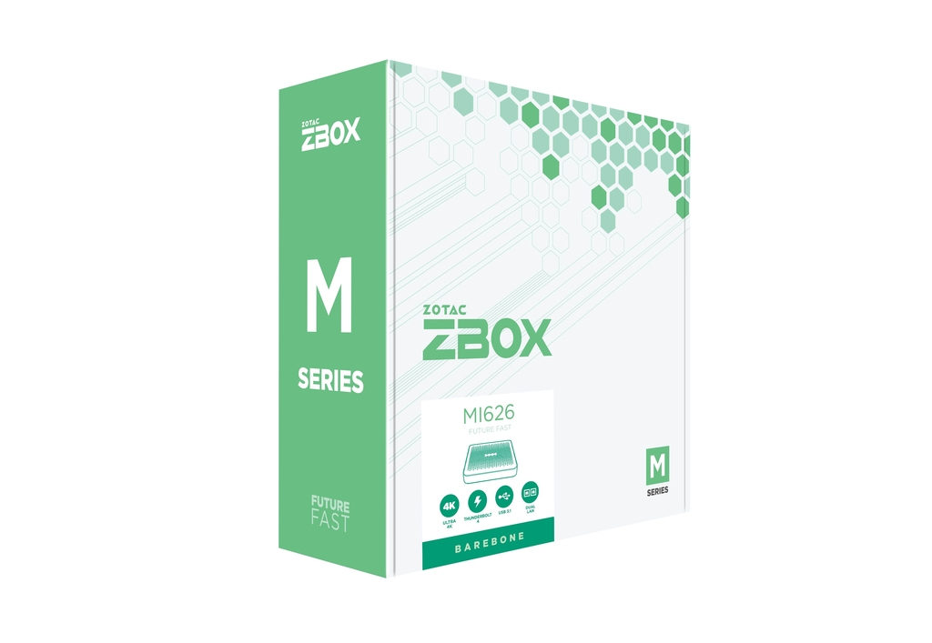 ZOTAC ZBOX M Series MI626 edge - Barebone - Mini-PC