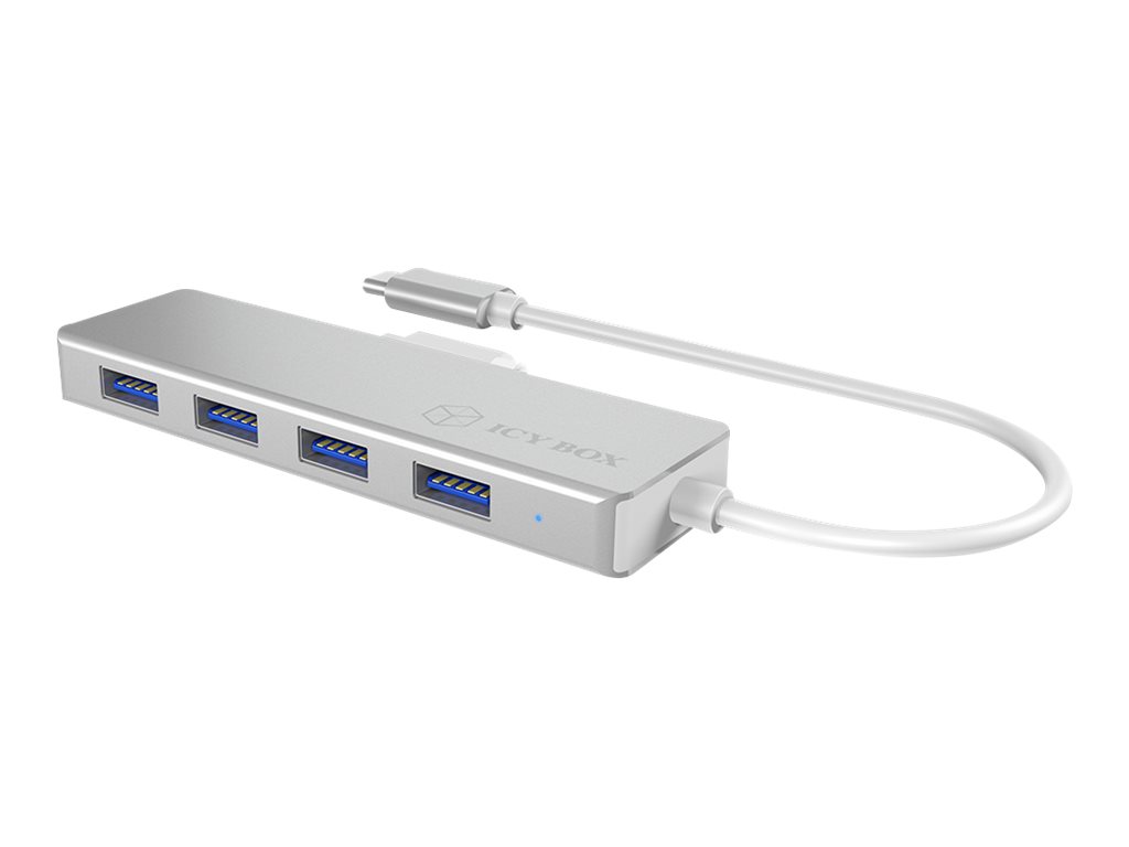 ICY BOX IB-HUB1425-C3 - Hub - 4 x SuperSpeed USB 3.0