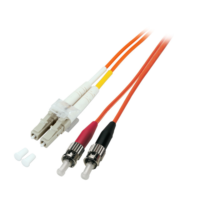 EFB Elektronik O0321.7,5 fibre optic cable 7.5 m LC ST OM2 Orange