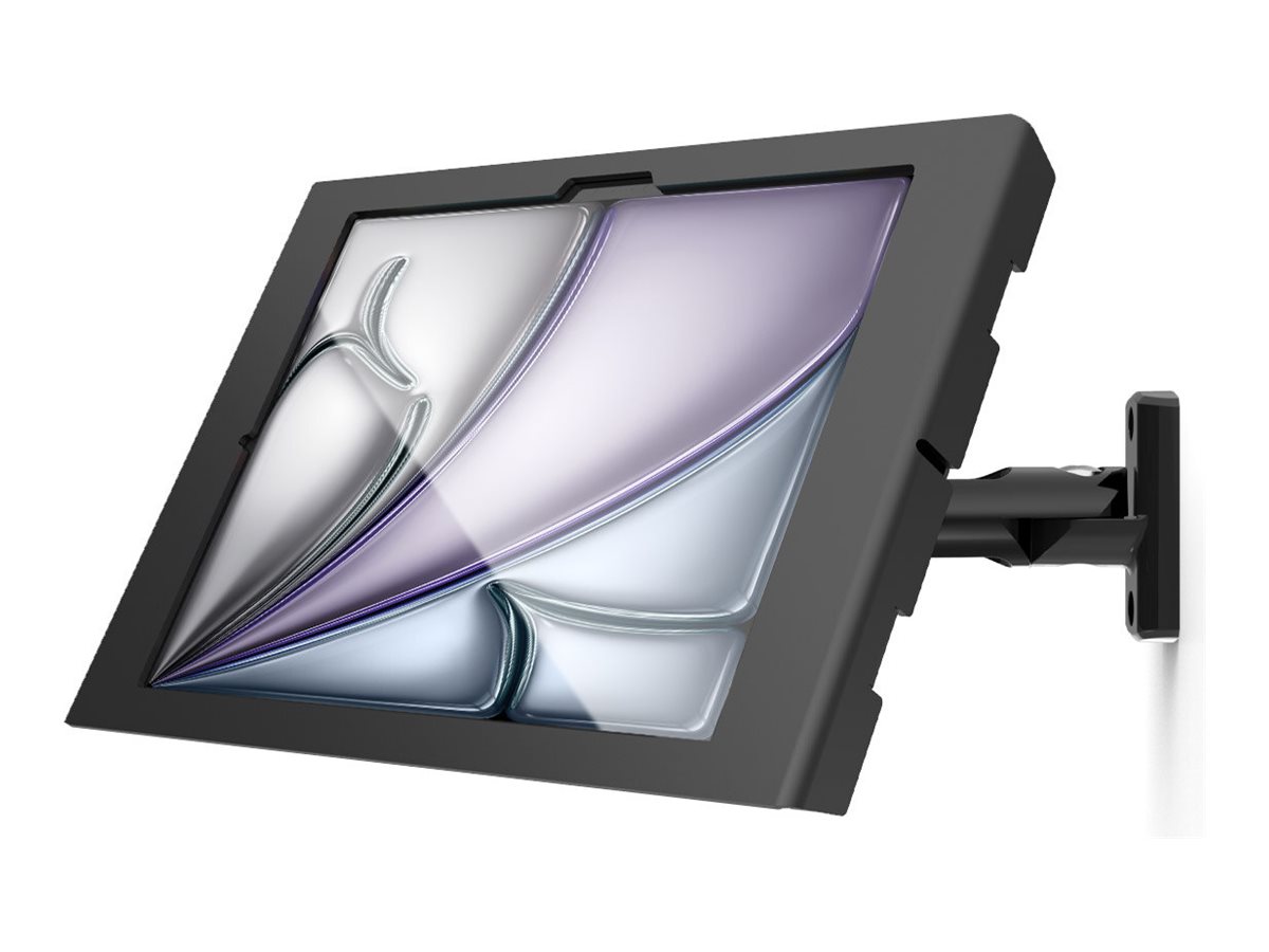 Compulocks iPad Air M2 & M3 13, Apex Enclosure Swing Wall Mount - Black - Befestigungskit (Aufstellung, Gehuse, Wandmontage)