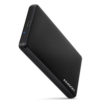 Axagon EE25-SLC caja para disco duro externo Carcasa de disco duro/SSD Negro 2.5