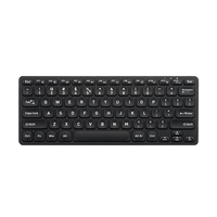 Perixx PERIBOARD-732B DE keyboard RF Wireless + USB QWERTZ German Black