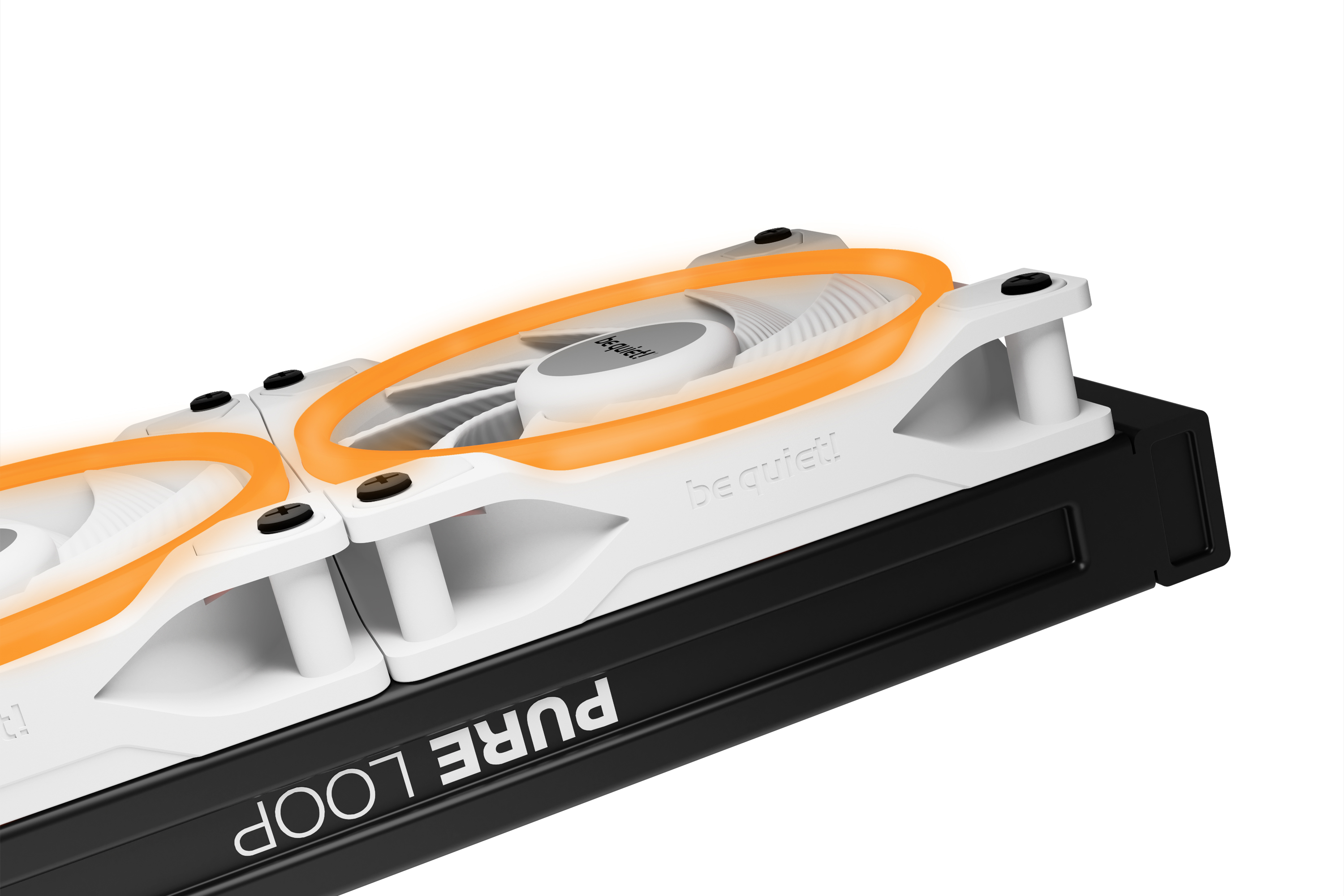 be quiet! Light Wings White | 140mm PWM high-speed Triple-Pack Case per computer Ventilatore 14 cm Bianco 3 pz