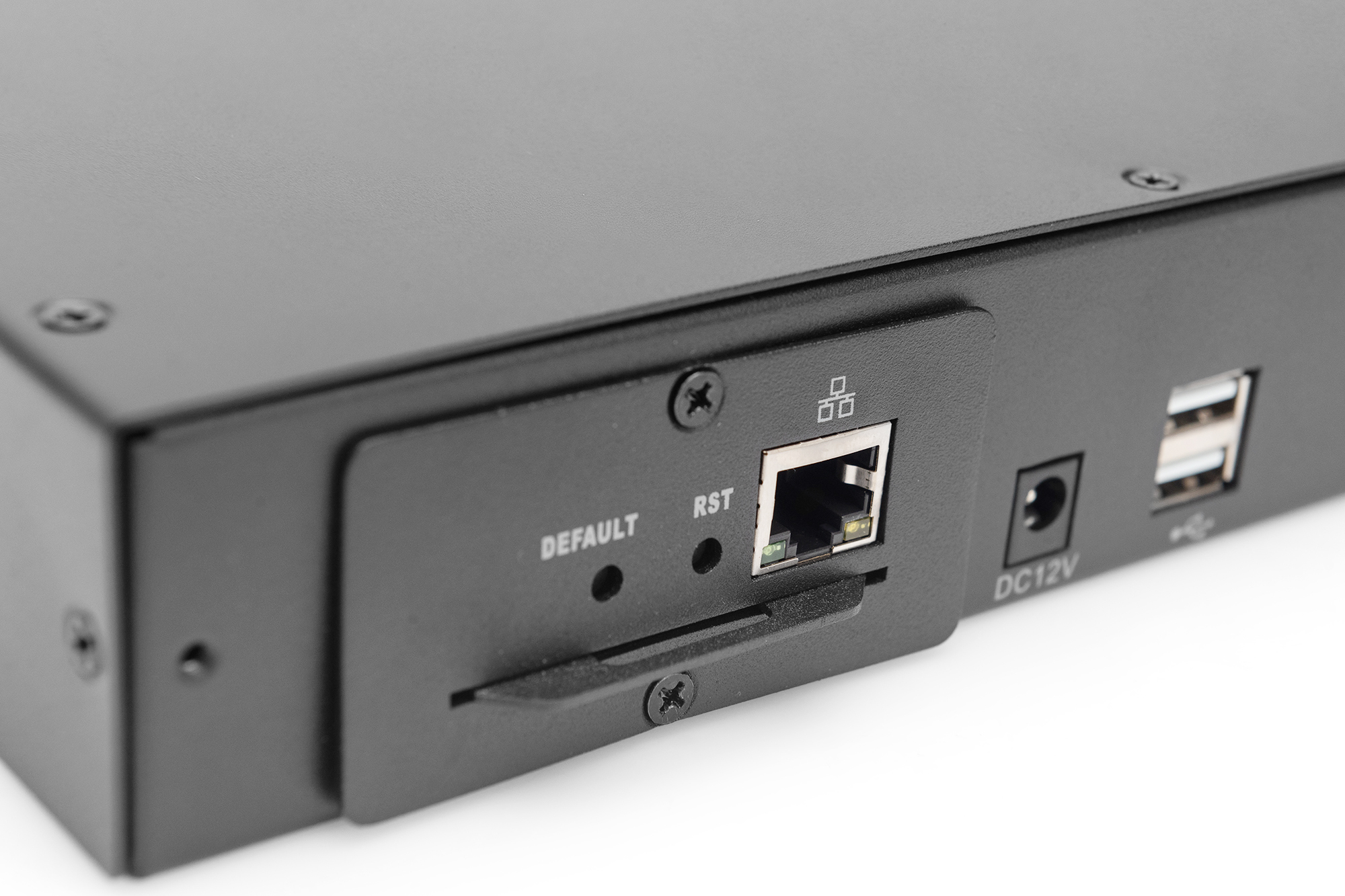 Digitus Commutateur clavier-vido-souris Cat.5 modulaire, 8 ports