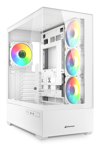 Sharkoon AK6 RGB White ATX weiss