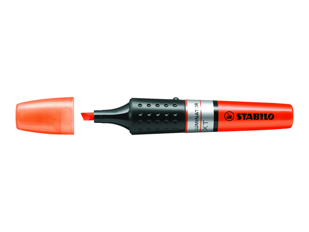 STABILO LUMINATOR - Textmarker - fluoreszierend orange, fluoreszierend gelb, fluoreszierend gr�n, fluoreszierend rosa - wasserbasierte Tinte - 2-5 mm (Packung mit 4)