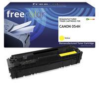 freecolor Toner Canon 054H 3025C002 yellow remanufactured - Wiederaufbereitet - Kompatibel