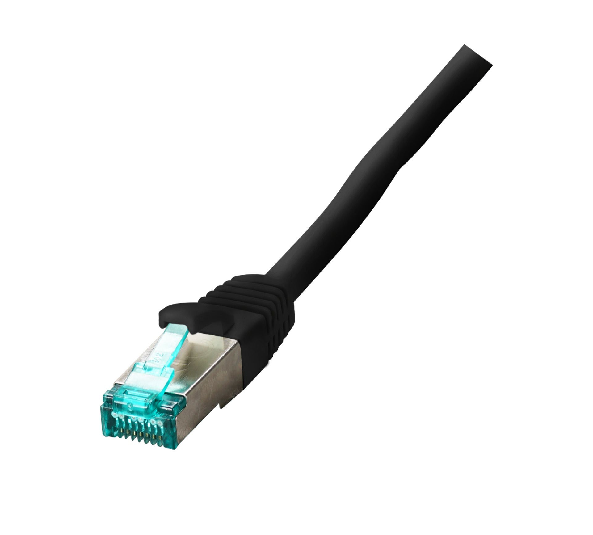 EFB Elektronik MK6001W.0,25B cavo di rete Nero 0,25 m Cat6a S/FTP (S-STP)