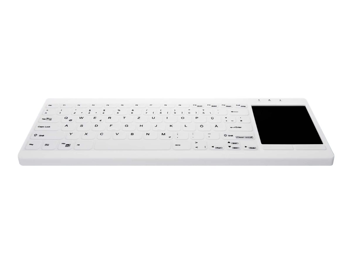 Active Key AK-C4412F clavier USB QWERTZ Allemand Blanc