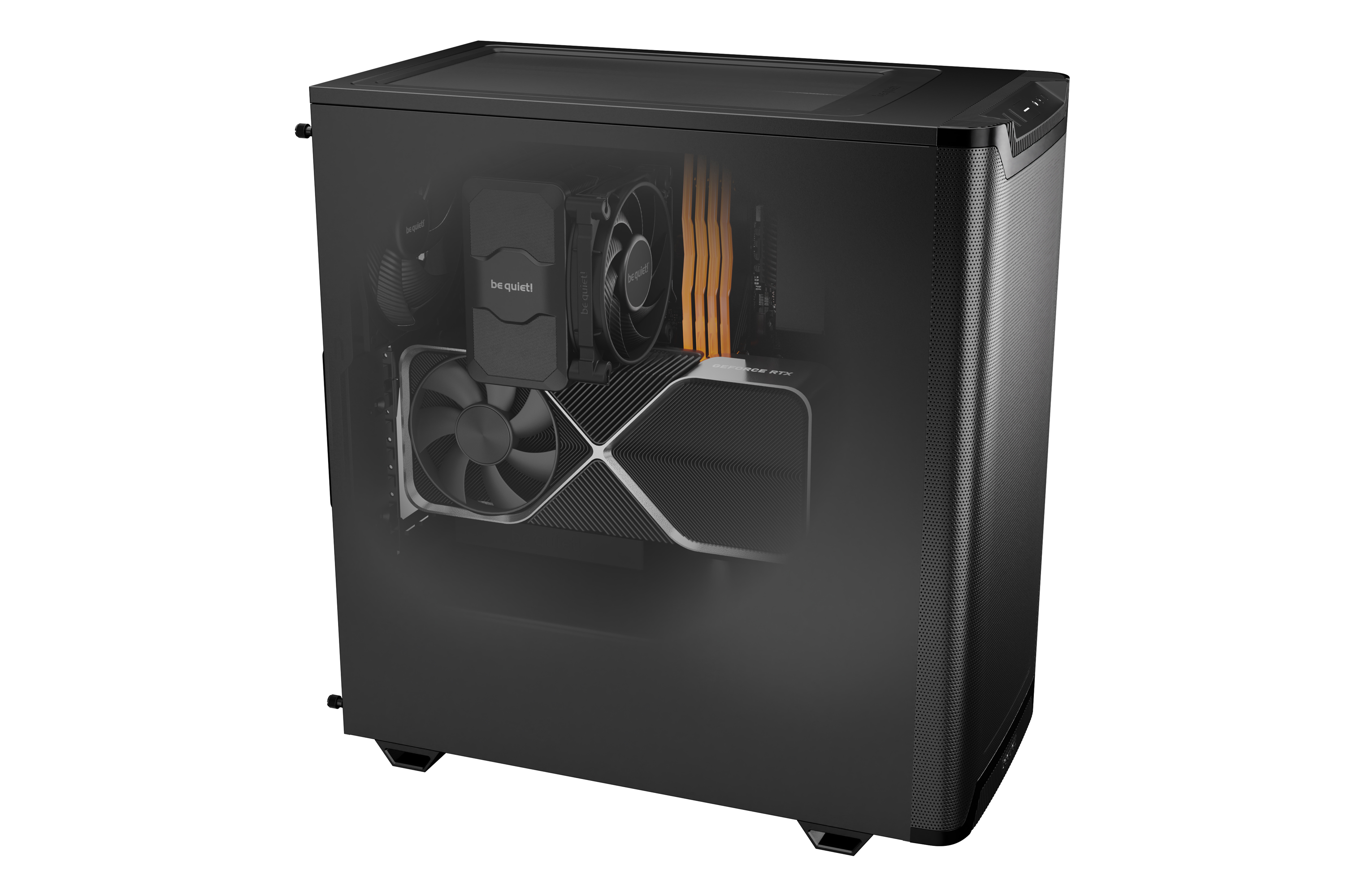 Be Quiet! Pure Base 501 Airflow - Midi-Tower - ATX - keine Spannungsversorgung (ATX / PS/2)