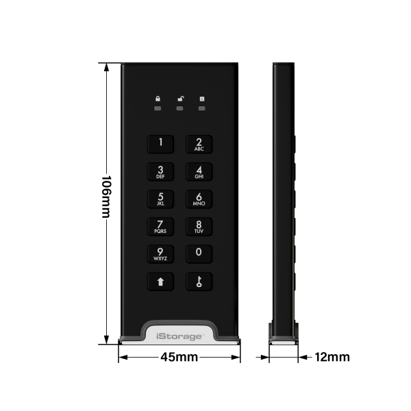 iStorage diskAshur M2 PIN 1000 GB Negro