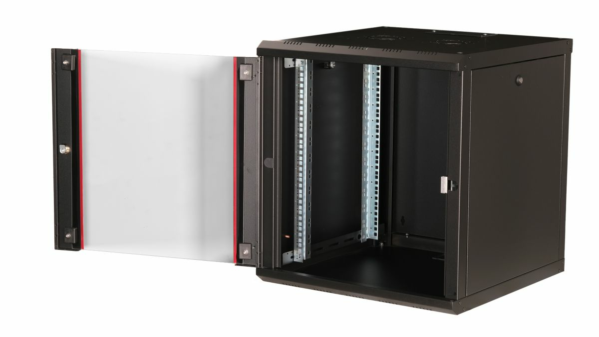 Equip Pro Mount 19 Cabinet, 12U, 600X600MM, RAL9005 Black