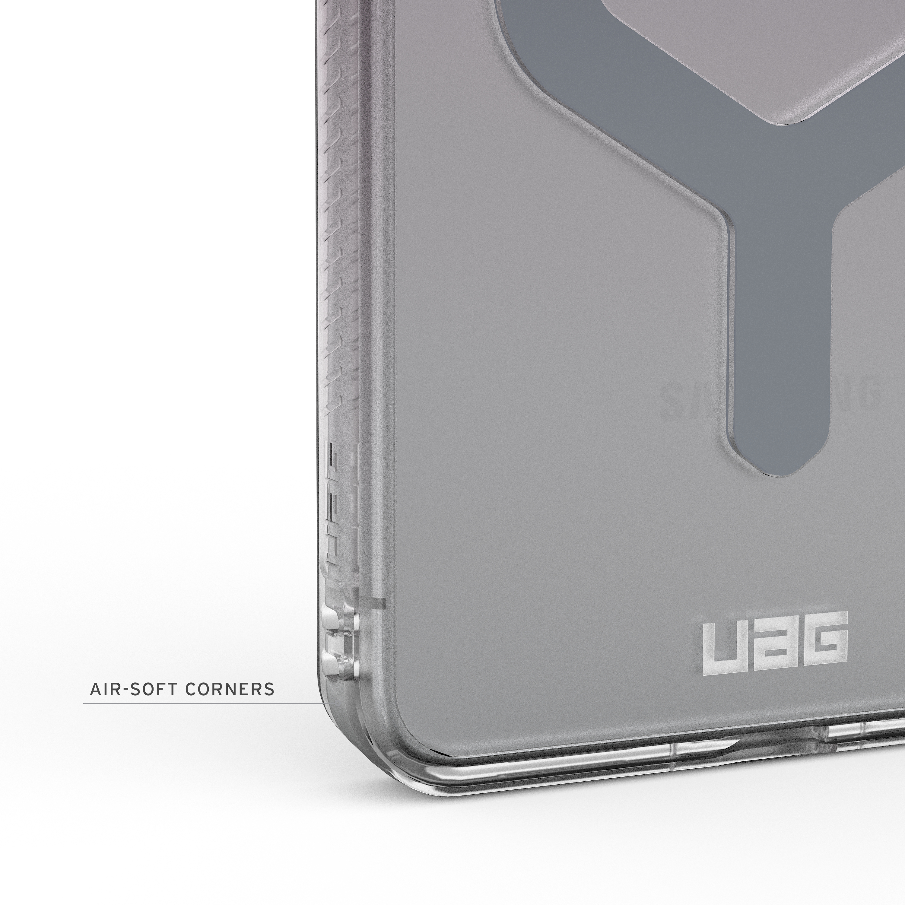 Urban Armor Gear Plyo custodia per cellulare 17,5 cm (6.9) Cover Nero, Trasparente