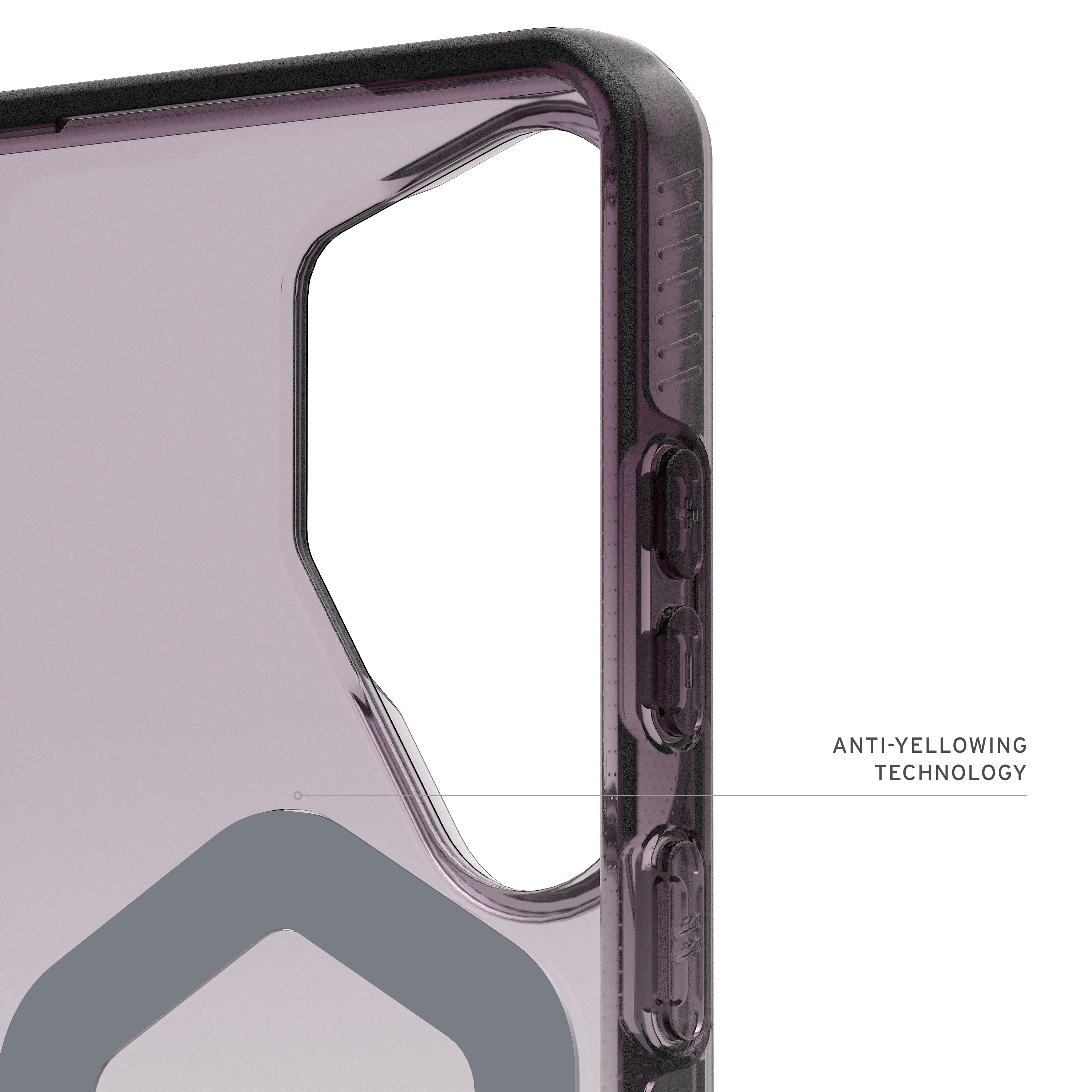 Urban Armor Gear Plyo custodia per cellulare 17,5 cm (6.9) Cover Nero, Trasparente