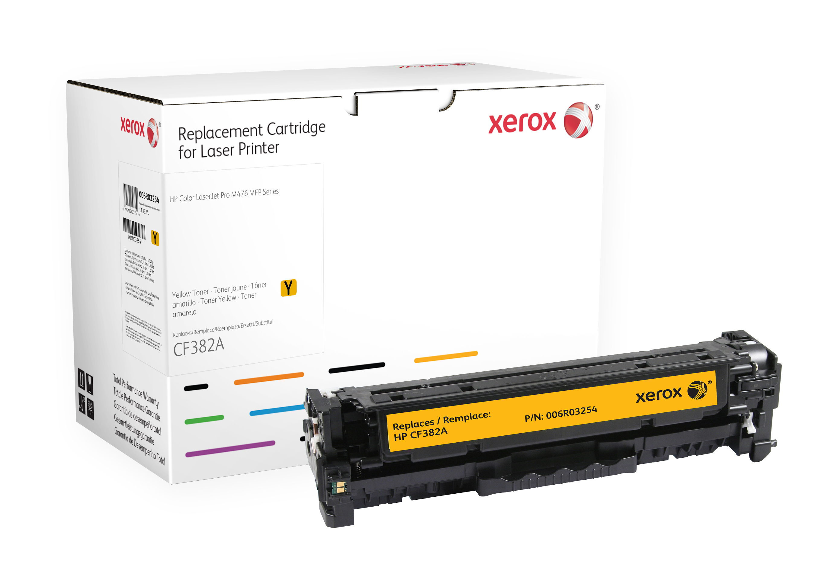 Xerox Gelb - kompatibel - Tonerpatrone (Alternative zu: HP CF382A)
