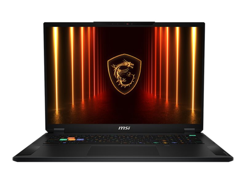MSI Stealth 18 HX AI A2XWIG-042 - Intel Core Ultra 9 275HX - Win 11 Pro - GeForce RTX 5070 Ti - 64 GB RAM - 2 TB SSD NVMe - 45.7 cm (18)