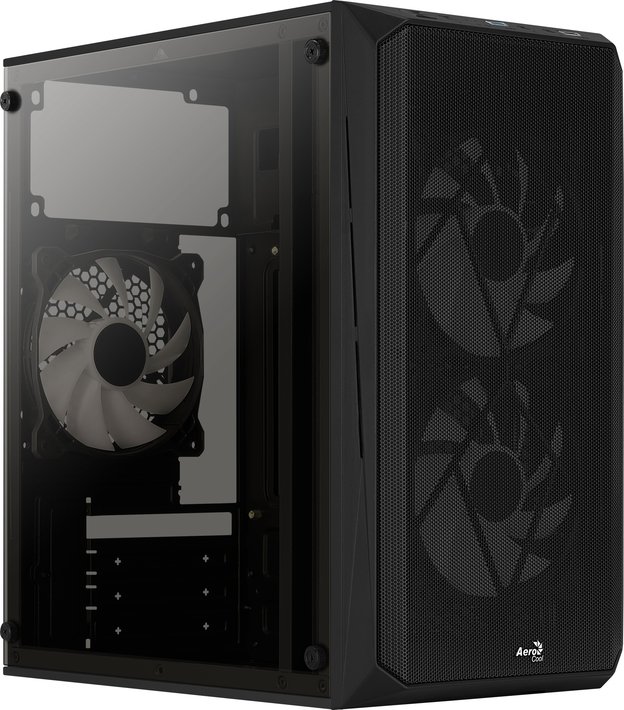 Aerocool CS107V2 unit� centrale Mini Tower Noir