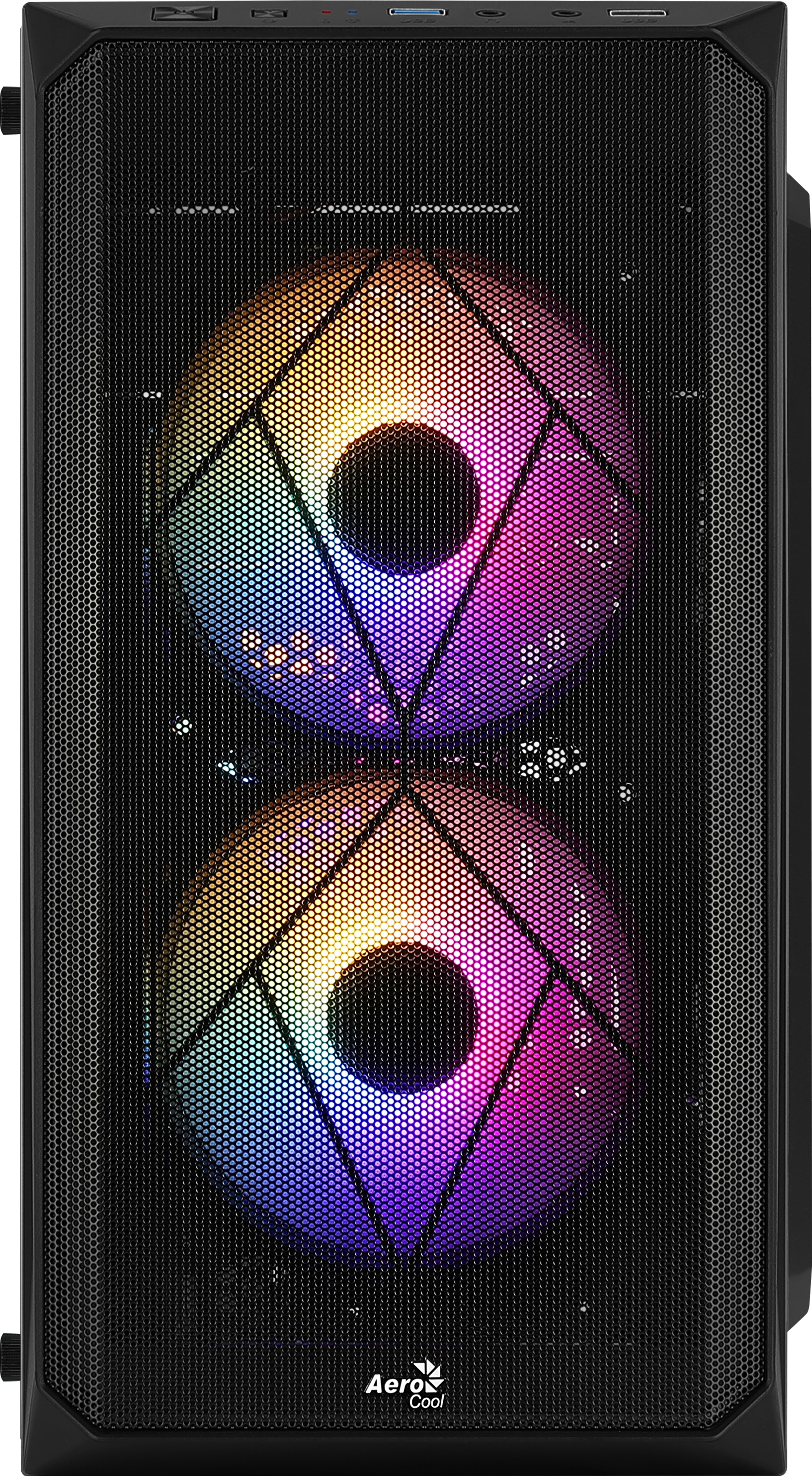 Aerocool CS107V2 unit� centrale Mini Tower Noir