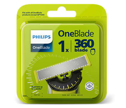 Philips Norelco OneBlade OneBlade QP410/50 Lama di ricambio 360