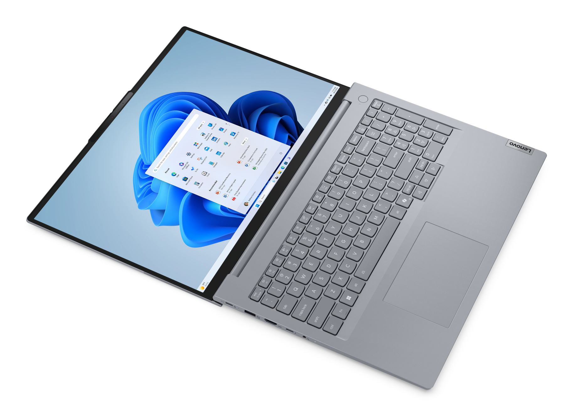 Lenovo ThinkBook 16 G8 IAL Intel Core Ultra 5 135H Laptop 40.6 cm (16) WUXGA 16 GB DDR5-SDRAM 512 GB SSD Wi-Fi 6E (802.11ax) Windows 11 Pro German Grey
