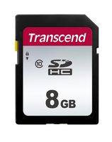 Transcend 300S - Flash-Speicherkarte - 8 GB - Class 10