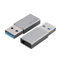 4smarts 540275 - USB Typ-A - USB Typ-C - Mnnlich - Grau - Passiv - 5 Gbit/s