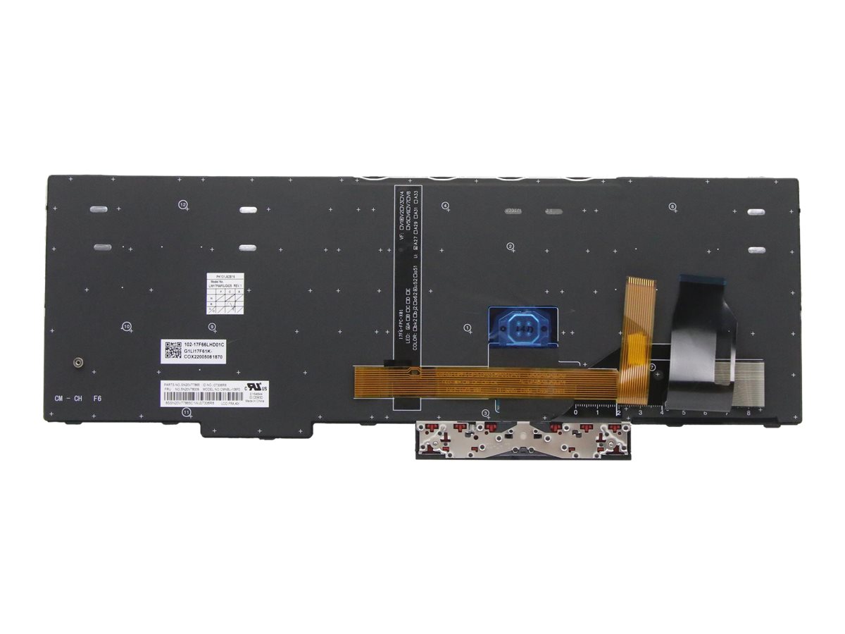 Lenovo Chicony - Ersatztastatur Notebook - hinterleuchtet