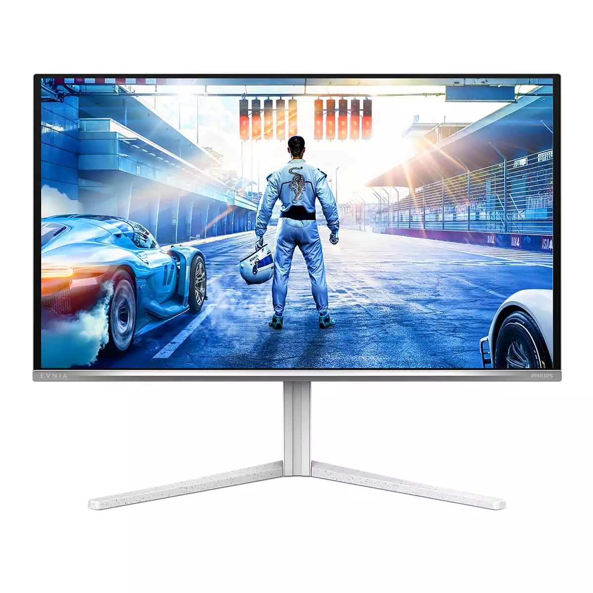 Philips Evnia 6000 27M2N6501L/00 Monitor PC 67,3 cm (26.5) 2560 x 1440 Pixel Quad HD QD-OLED Bianco