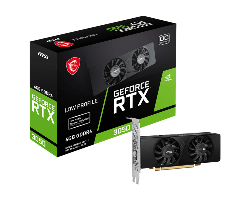 MSI RTX3050 LP 6G OC DDR6 V812-023R retail