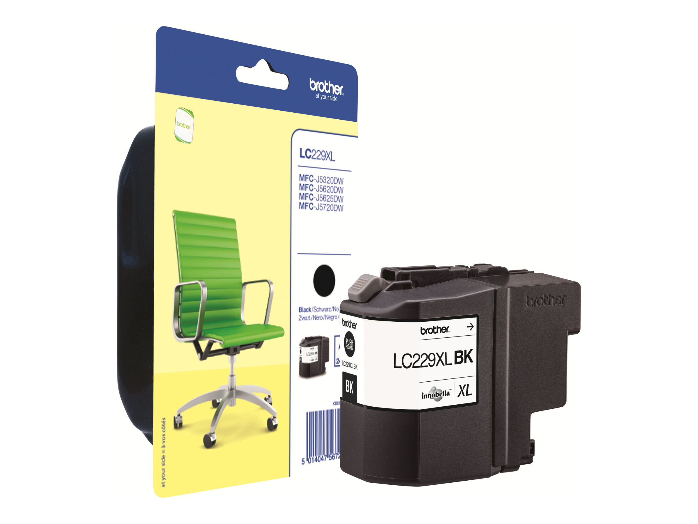 Brother LC229XLBKBP cartouche dencre 1 pice(s) Original Noir