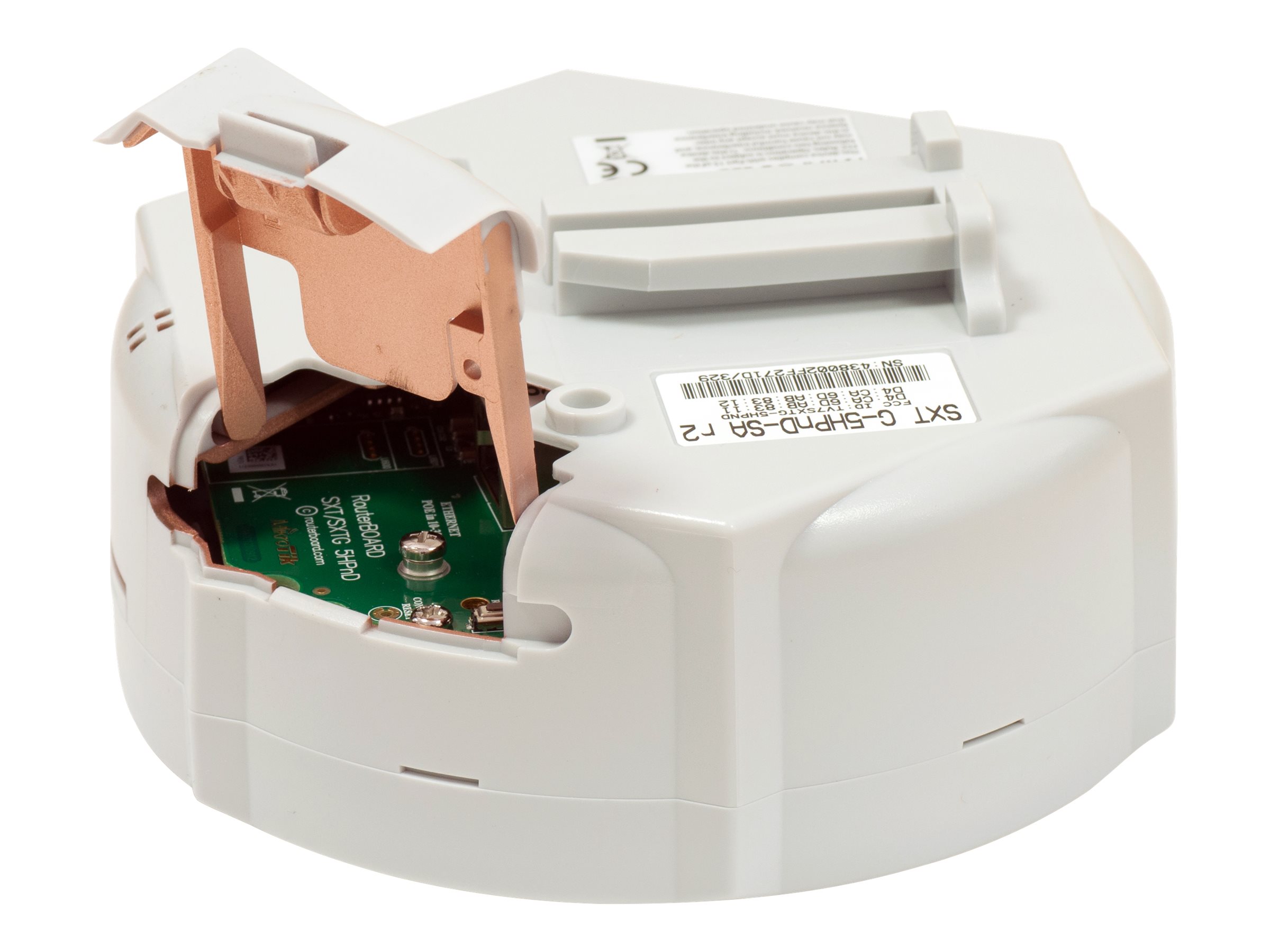Mikrotik SXT SA5 Blanco Energa sobre Ethernet (PoE)