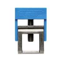 Weidmller ZB 16K BL - 50 Stck(e) - Polyamid - Stahl - Blau - Silber - 10 mm - 26,8 mm - 19 mm