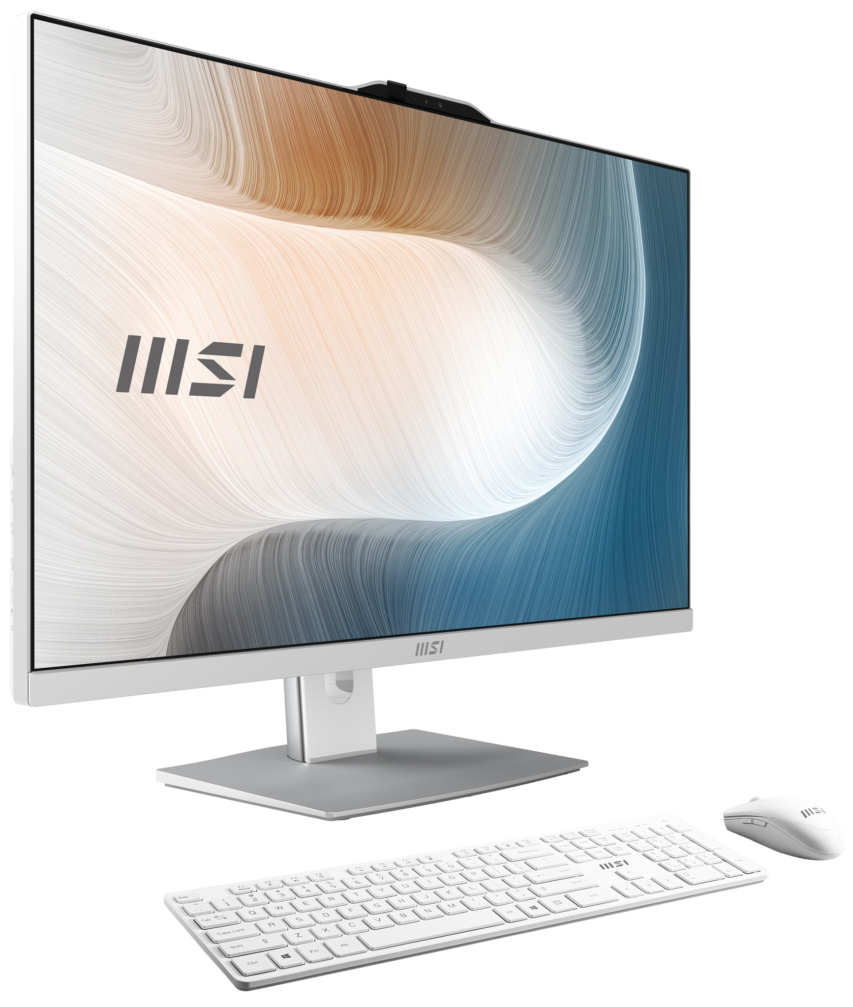 MSI Modern AM272P 1M-1289DE Intel Core 7 150U 68.6 cm (27) 1920 x 1080 pixels All-in-One PC 16 GB DDR5-SDRAM 512 GB SSD Windows 11 Home Wi-Fi 6E (802.11ax) White