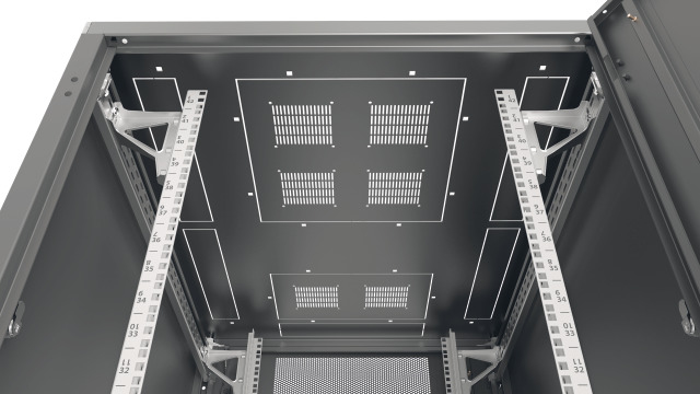EFB Elektronik PRO-4288TS.P2 tagre 42U Rack autonome Noir