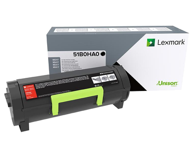 Lexmark 51B0HA0 cartuccia toner 1 pz Originale Nero