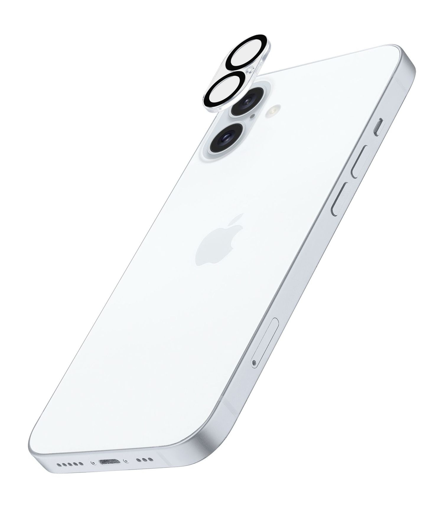 Cellularline Camera Lens Protection iPhone 16 16 Plus Clear