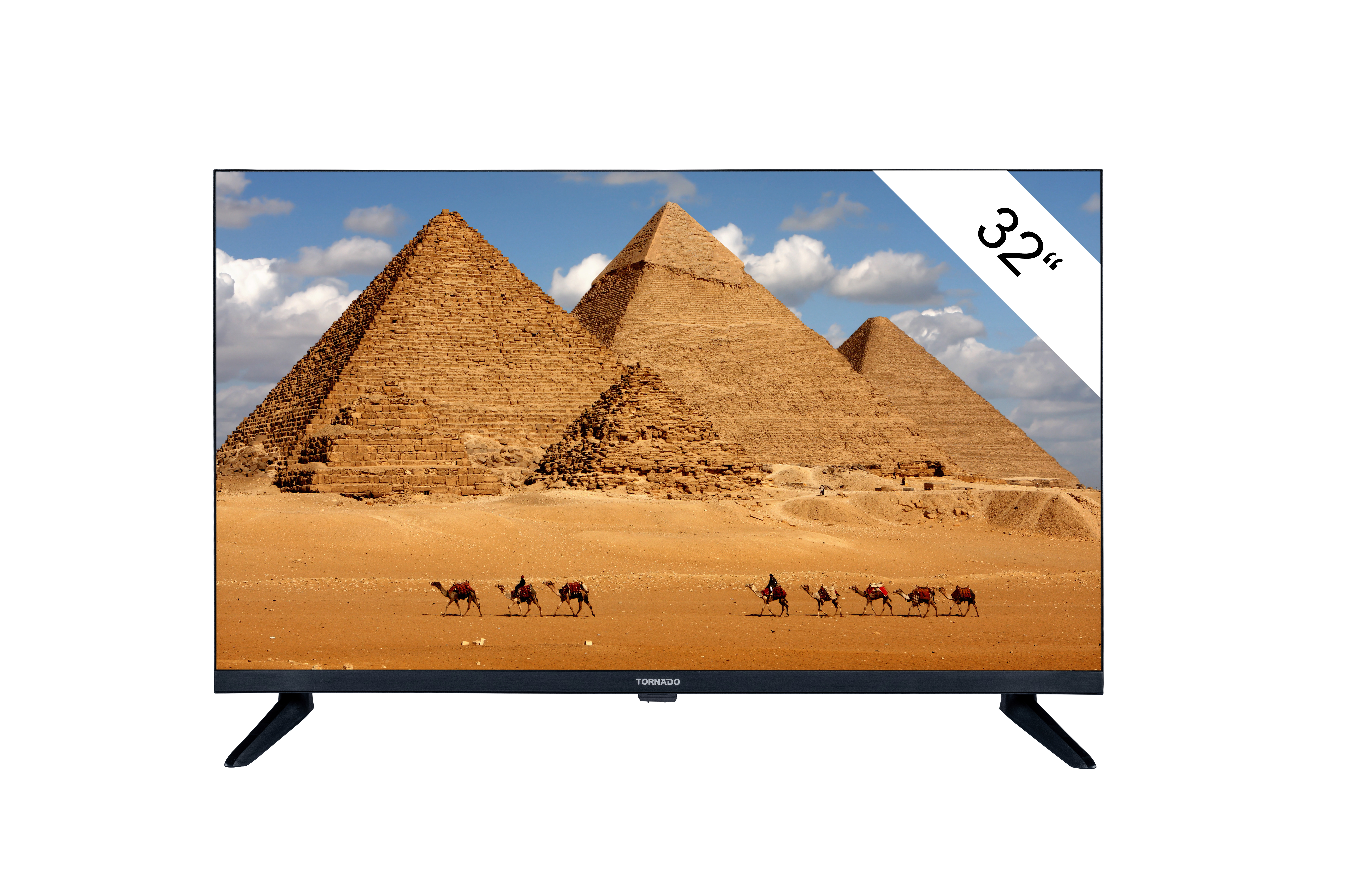 TORNADO 32ES4301X Televisor 81,3 cm (32) HD Smart TV Wifi Negro 220 cd / m�