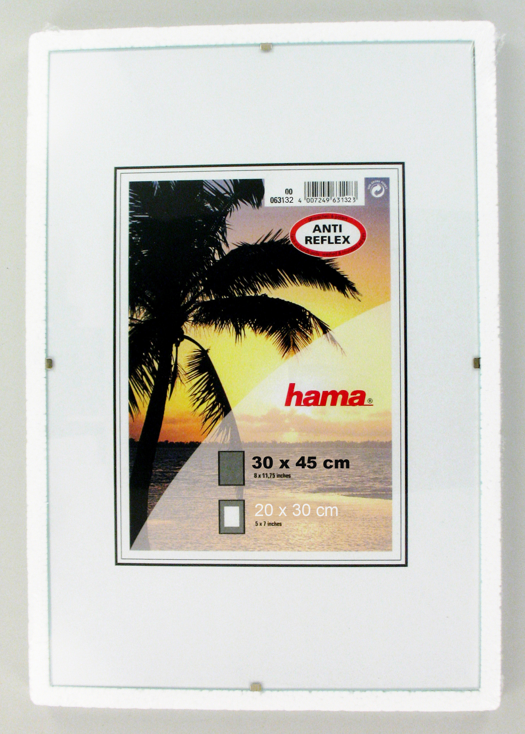 Hama Frameless Picture Holder Clip-Fix - Fotohalter - Konzipiert f�r: 8x12 Zoll (20x30 cm)