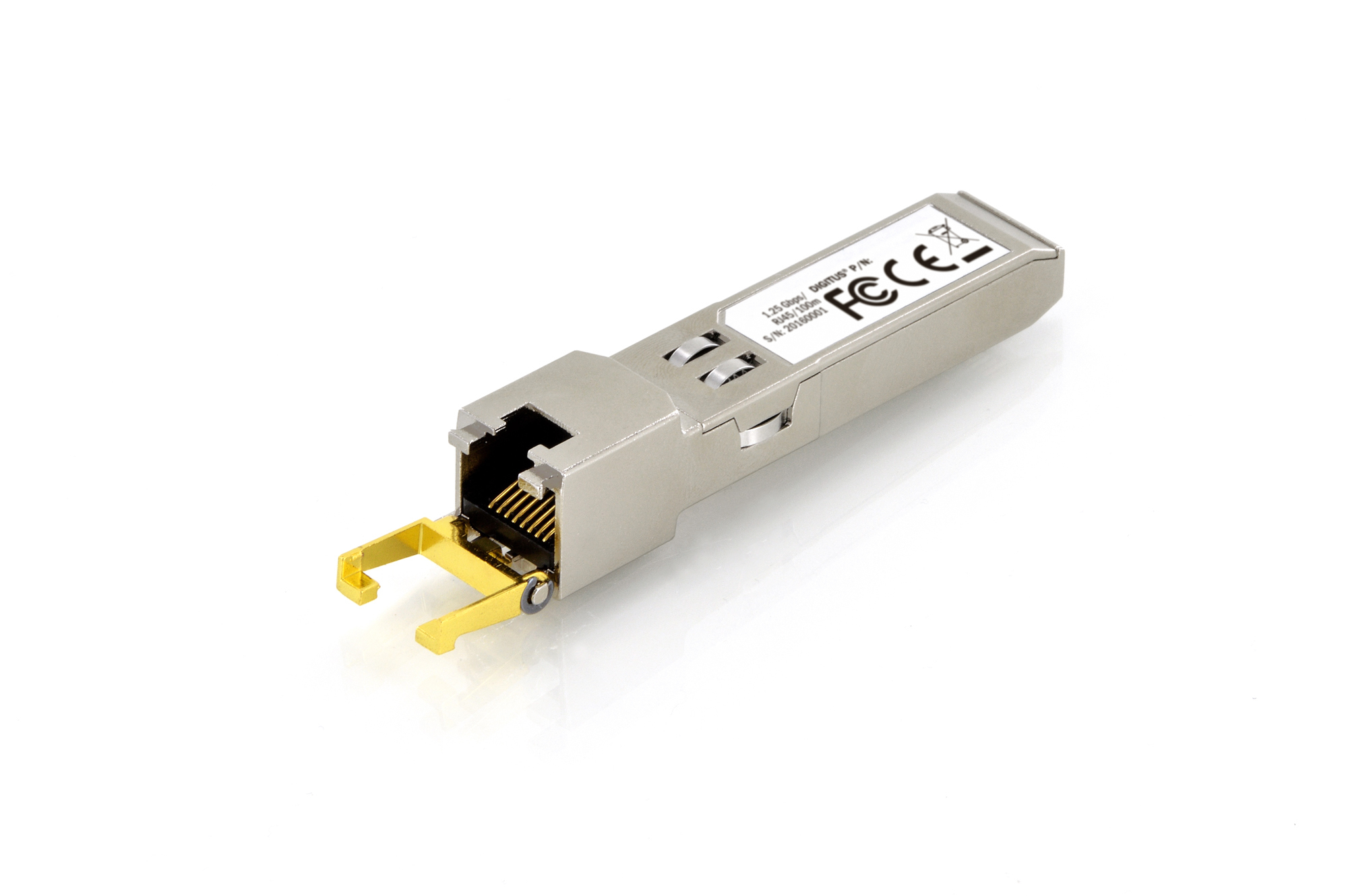 DIGITUS Mini GBIC Kupfer SFP Modul, 10 Gbps, RJ45