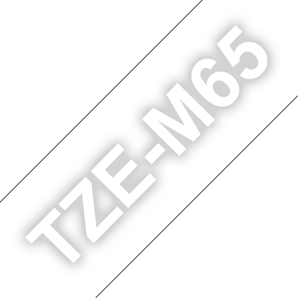 Brother TZe-M65 cinta para impresora Negro