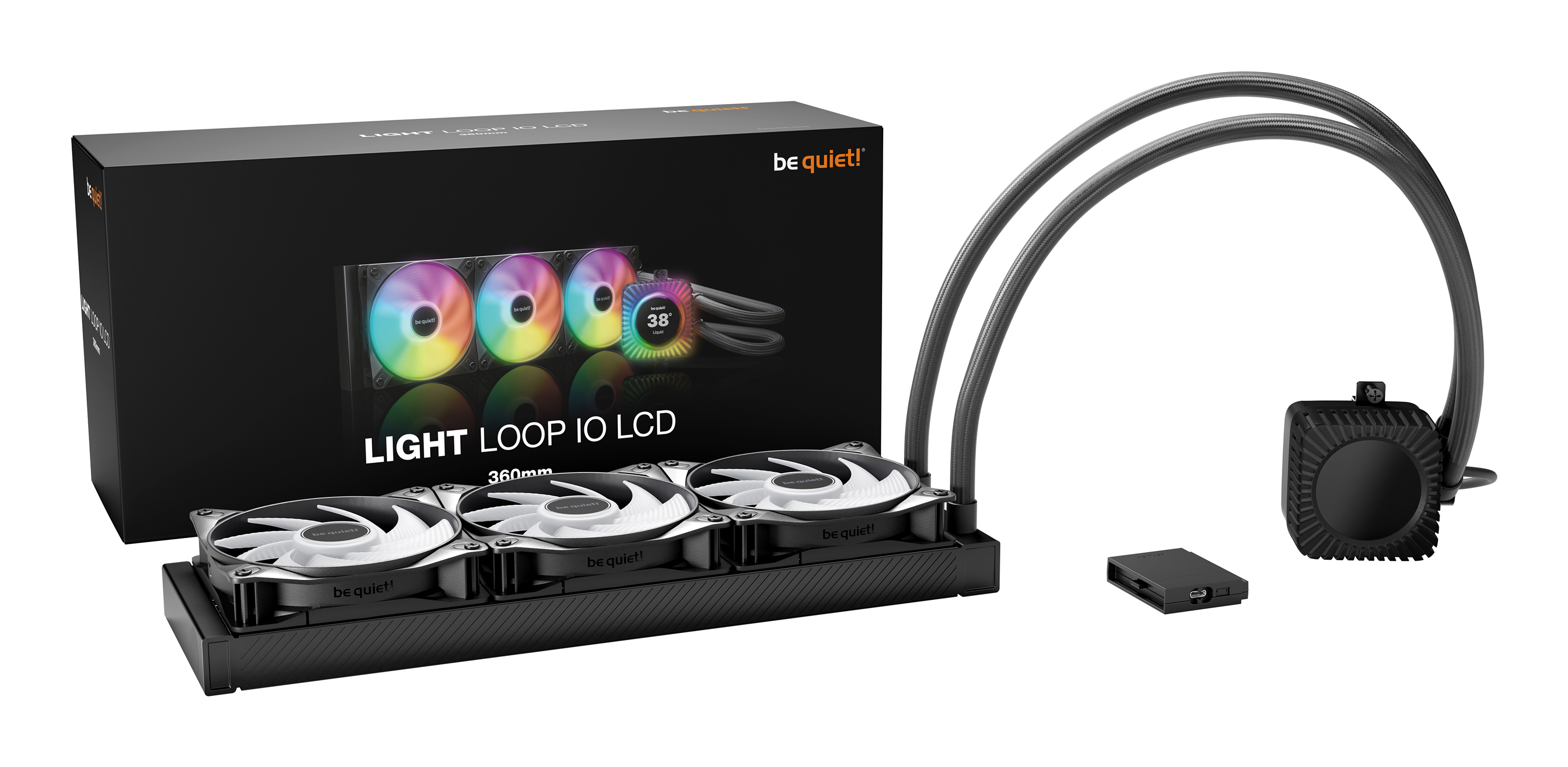 Be Quiet! Wasserk�hlung Light Loop 360 LCD