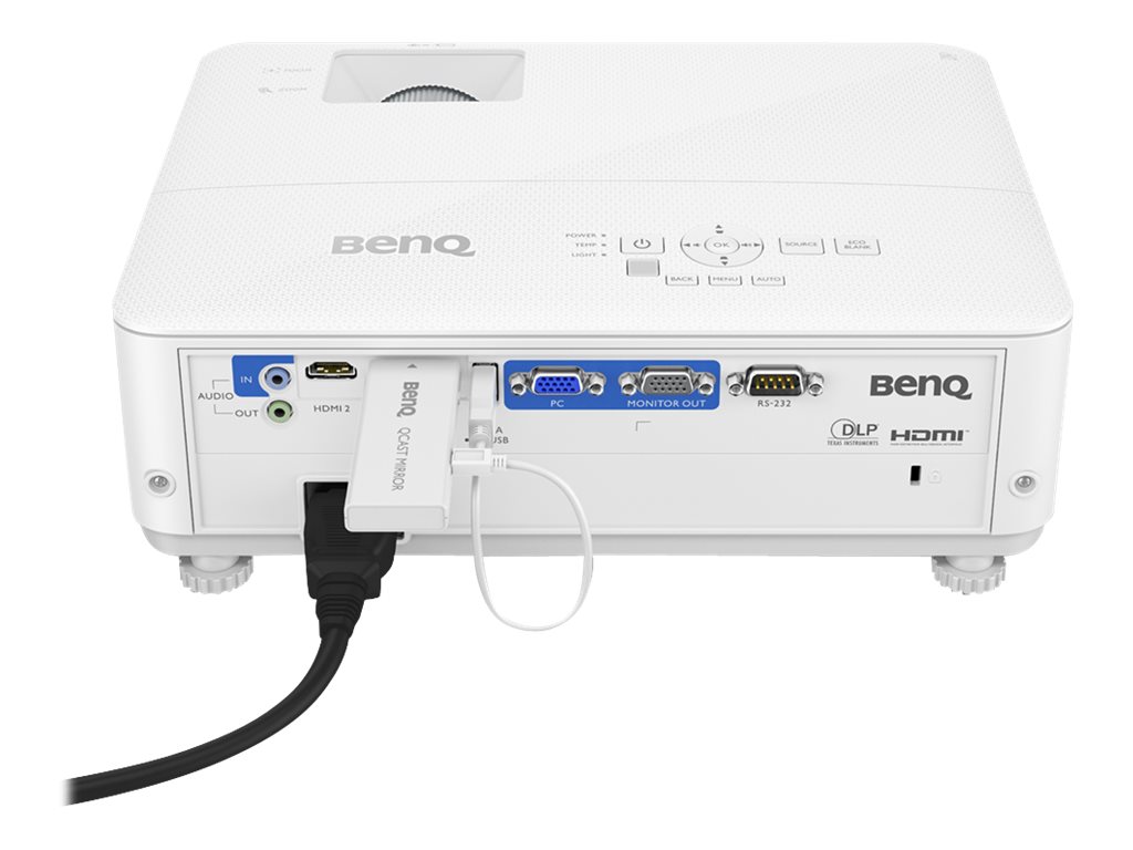 BenQ 9H.JKX77.13E  BenQ MU613 videoproyector Proyector de alcance estándar  4000 lúmenes ANSI DLP WUXGA (1920x1200) Blanco