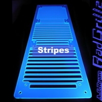 A.C.Ryan RadGrillz - Stripes 3x120 Acryl UVBlue - Blau