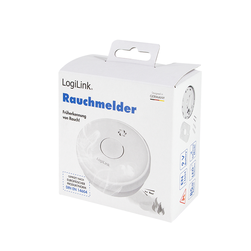 LogiLink SC0015 detector de humo Detector fotoel�ctrico de reflexi�n Al�mbrico