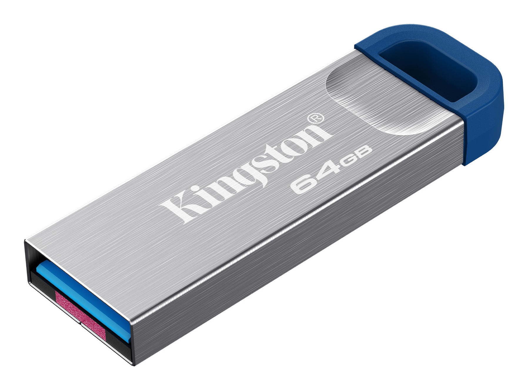 Kingston Technology DataTraveler 64 Go Kyson USB 3.2 Gen 1 en m�tal, jusqu� 220 Mo/s