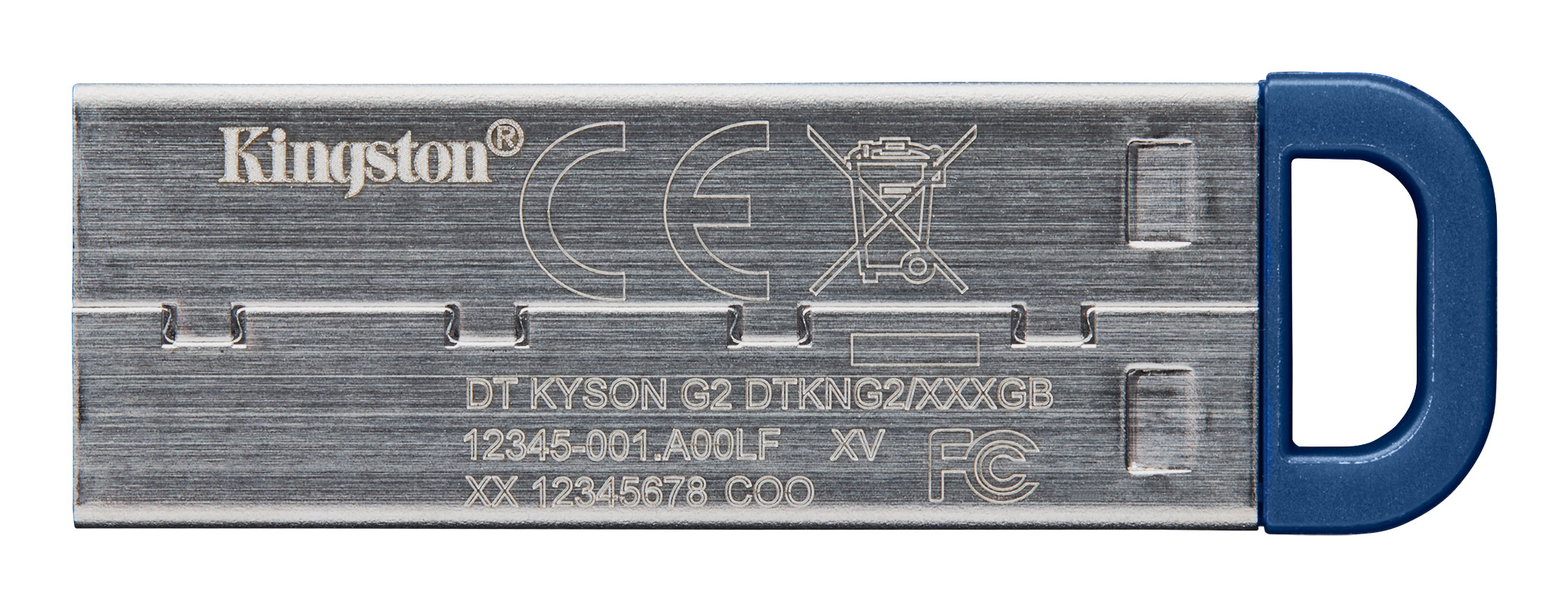 Kingston Technology DataTraveler 64 Go Kyson USB 3.2 Gen 1 en m�tal, jusqu� 220 Mo/s