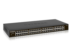 NETGEAR GS348 No administrado Gigabit Ethernet (10/100/1000) 1U Negro