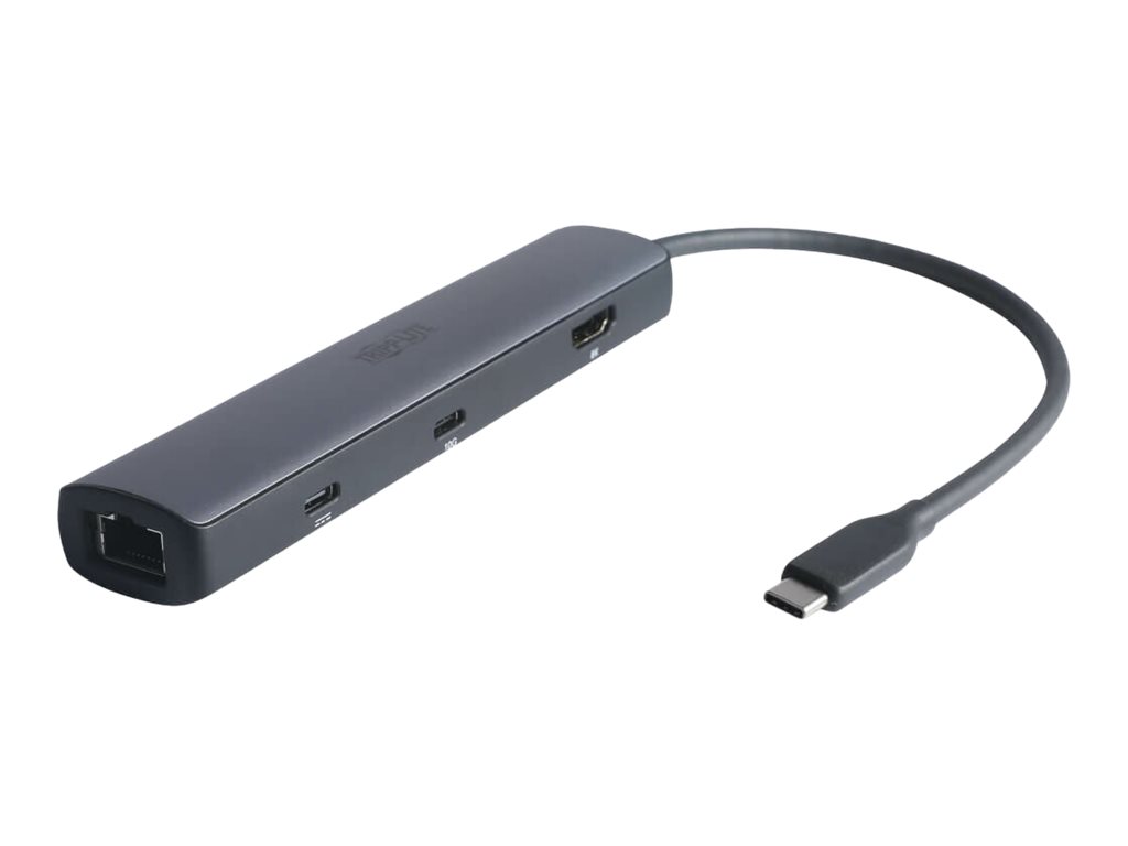 Eaton U442-DOCK40-6 hub di interfaccia USB tipo-C Grigio